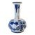 Vintage Blue & White Delft Miniature Ceramic Bud Vase For Sale