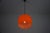 Mid-Century Red Glass Pendant Lamp, Italy, 1960s For Sale - Image 9 of 15