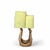 This striking table lamp by Grandjean-Jourdan is a rare and sculptural example of Vallauris ceramic artistry, crafted in...