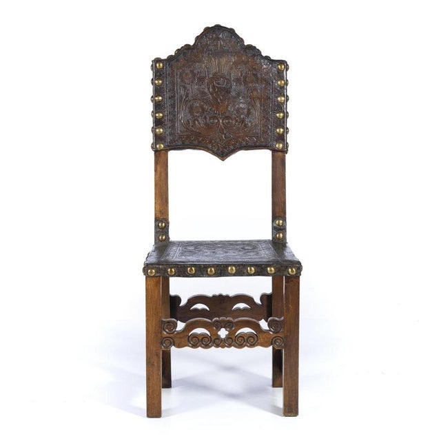 17th Century Chair in Walnut For Sale - Image 6 of 6