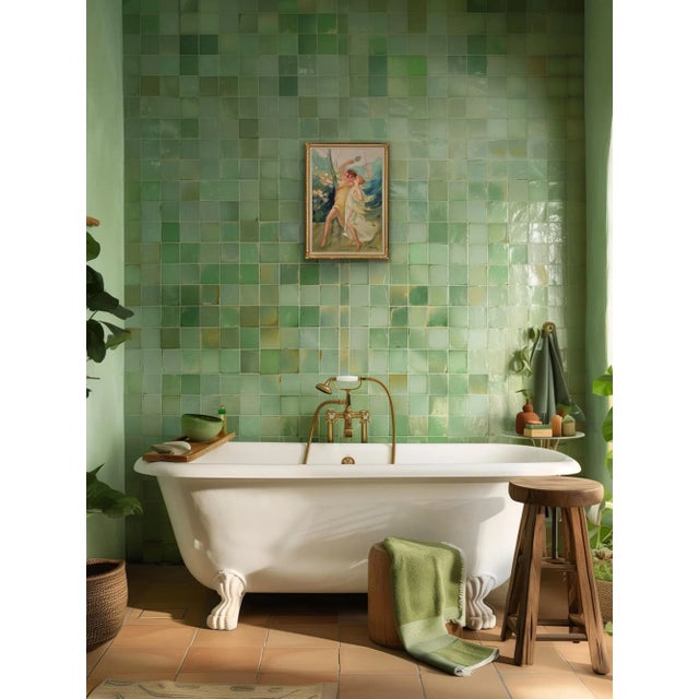 Antoine Calbet, Follower of Antoine Calbet, 1890s, Watercolor, Framed For Sale - Image 15 of 18