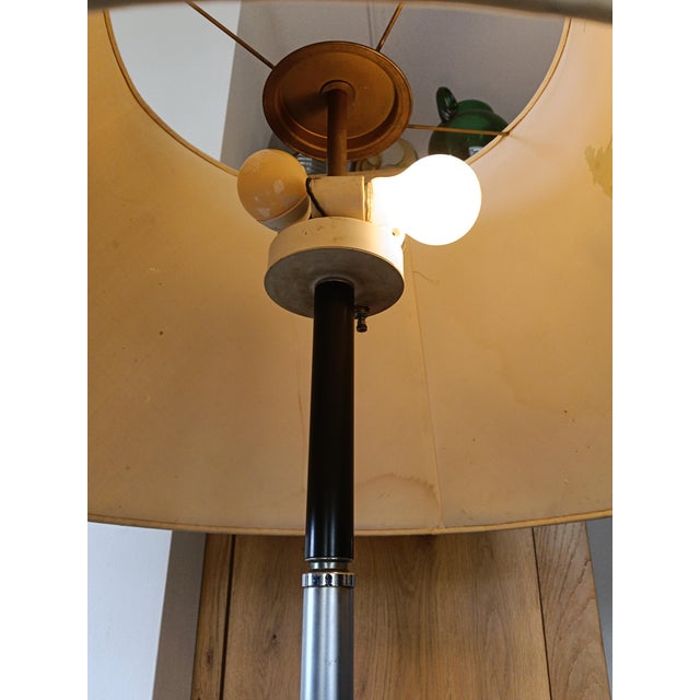 Animal Skin Floor Lamps by Angelo Lelli for Arredeluce, 1950s, Set of 2 For Sale - Image 7 of 18