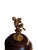 Reuge "Drink a Little Sip" musical porcelain spice mill featuring an embossed angel motif in Capodimonte style, crafted in...