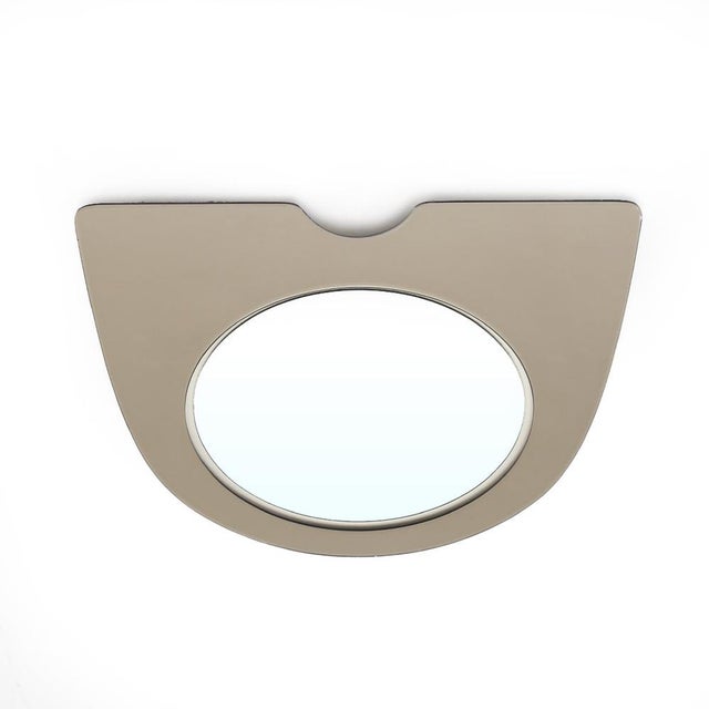 1970s Mirror with Bronzed Mirror Frame, 1970s For Sale - Image 5 of 11