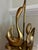 Italian Brass Swan Table Lamp For Sale In Saint Louis - Image 6 of 11