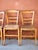 Vintage Mismatched Straw Chairs, 1950s, Set of 5 For Sale - Image 4 of 17