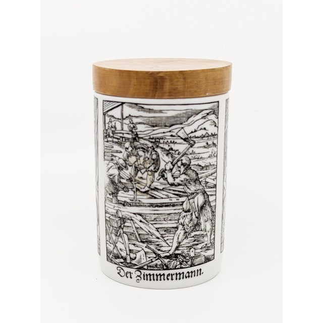 Ceramic, Wood & Leather Decorative Boxes, 1960s, Set of 4 For Sale - Image 18 of 18