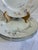 White Vintage Wyndham "Cambric" Floral Fine China Dinner Plates, Set of 4 For Sale - Image 8 of 10