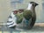 Beautiful Tonala folk art pottery bird with colorful florals made by a Mexican artisan. The delightfully round bird...