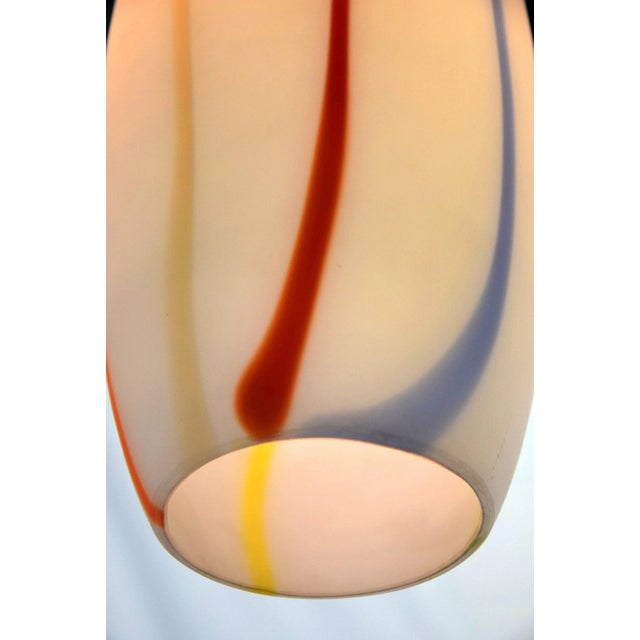 Metal Vintage Pendant lamps by Alessandro Pianon for Vistosi, 1950s, Set of 2 For Sale - Image 7 of 9