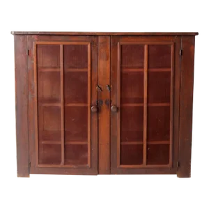 Antique Primitive Pie Cabinet