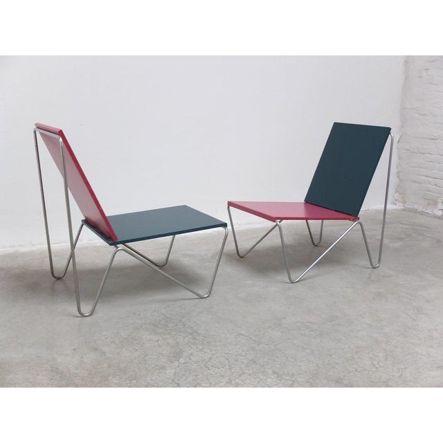 Set of Bachelor Chairs by Verner Panton for Fritz Hansen, 1960s For Sale - Image 10 of 18