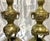 1940s Pair of Brass Taper Candlesticks With Flowers and Griffins For Sale - Image 5 of 9