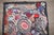 Colorful Floral American Hooked Small Square Rug no. j5169 For Sale - Image 4 of 7