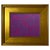 2020s Ron Giusti Mini Orchid Violet Purple Acrylic Painting For Sale - Image 5 of 5