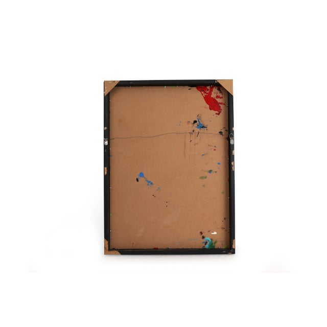Paper Thomas Pulgini Original Pop Art Portrait For Sale - Image 7 of 7