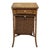 Arts & Crafts Antique Heywood Wakefield Wicker Sewing Stand Signed C1920 For Sale - Image 3 of 11