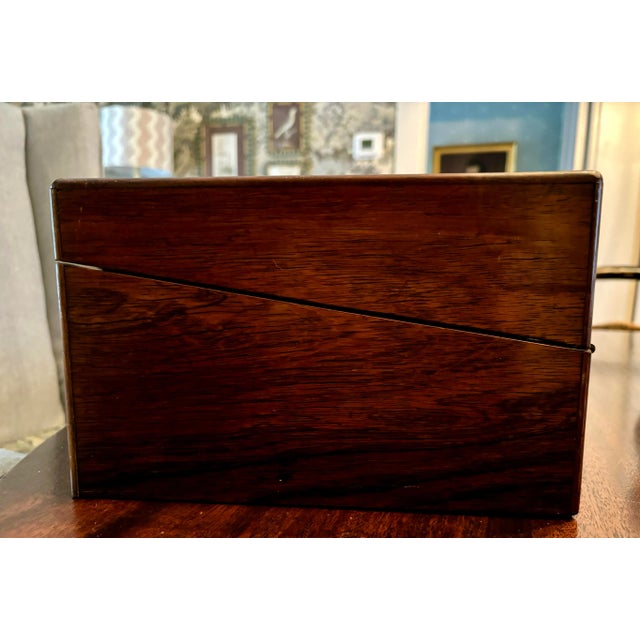 19th Century Large Victorian Inlaid Writing Box For Sale In Portland, ME - Image 6 of 10