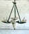 Nulco Lighting Vintage Boho Nulco Alabaster Chandelier For Sale - Image 4 of 9