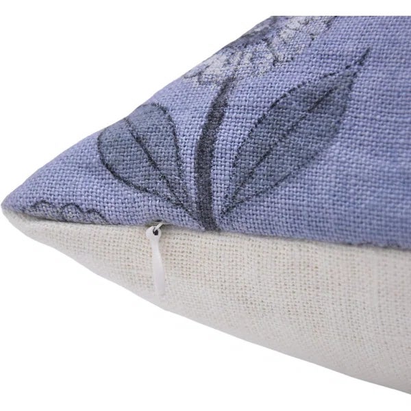 Rustic Fabdivine Bohemian Block Print Pillow Cover 22x22 Inch - Genda Pushp For Sale - Image 3 of 4