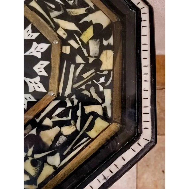 2020s Moroccan Resin Inlay Marrakech End Table For Sale - Image 5 of 7