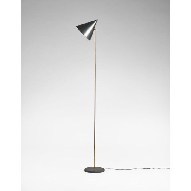 Imbuto Floor Lamp with Cone Adjustable by Luigi Caccia Dominioni for Azucena, 1990s For Sale - Image 6 of 6
