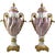 20th Century Ormolu & Pink Sevres Porcelain Vases with Lids, Set of 2 For Sale - Image 11 of 11