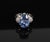 Late 20th Century Fine 9.91ct Gia Ceylon No Heat Sapphire 0.74ct Diamond Platinum Ring Size 6.25 For Sale - Image 10 of 18