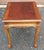 Chippendale Late 20th Century Lane Furniture Chippendale Style Banded Mahogany and Oak Side Table For Sale - Image 3 of 10
