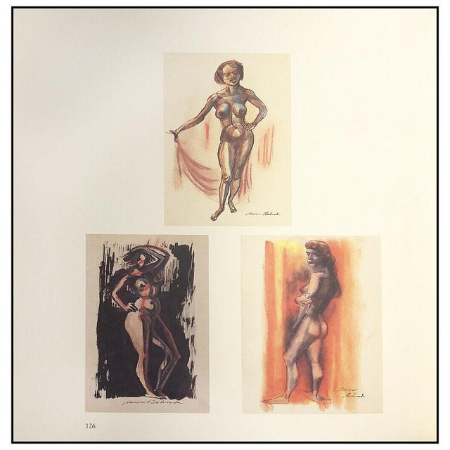 Mid 20th Century The Dance, Aaron Bohrod For Sale In Minneapolis - Image 6 of 6