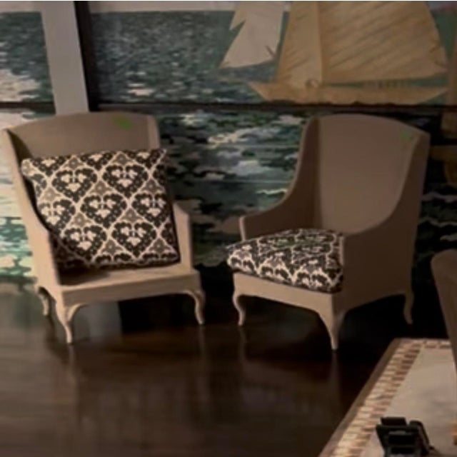 Pair of Sculptural Rope Lounge Chairs Attributed to Christian Astuguevieille — Beverly Hills Estate For Sale - Image 10 of 10