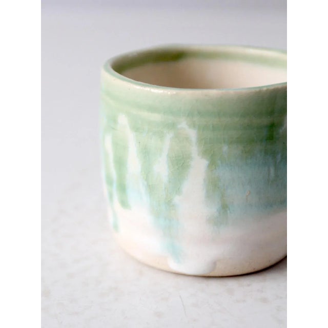 Vintage Studio Pottery Mug For Sale - Image 11 of 12