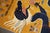 Textile Yellow Tibetan Vintage Dragon Pillar Runner - 4'5" x 17' For Sale - Image 7 of 14