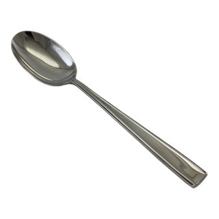1980s Silver Dinner Spoon, Leighton. For Sale