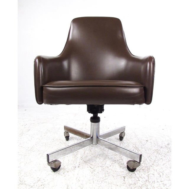 1970s Vintage Swivel Desk Chair by Jansko For Sale In New York - Image 6 of 12