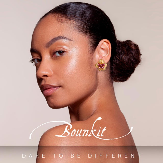 Metal Oslo Studs Push Back- 2 Pieces For Sale - Image 7 of 7