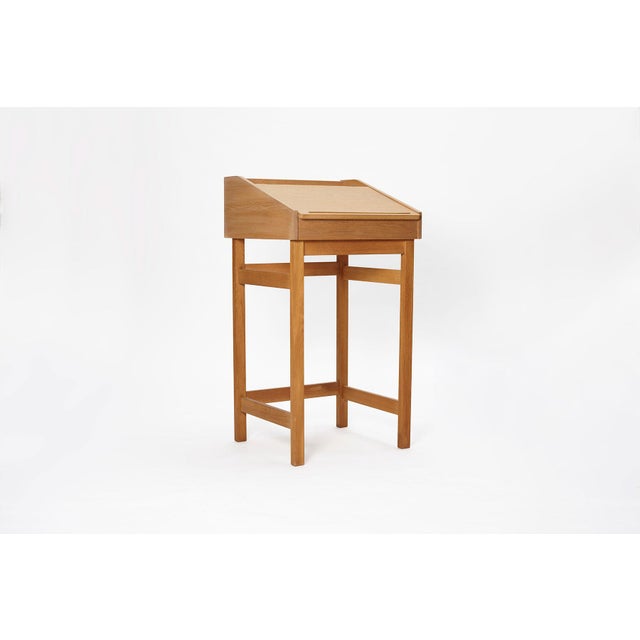 Oak Secretary Desk, Denmark, 1960s For Sale - Image 17 of 17