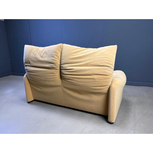 Maralunga Sofa by Vico Magistretti for Cassina, 1970 For Sale - Image 9 of 12