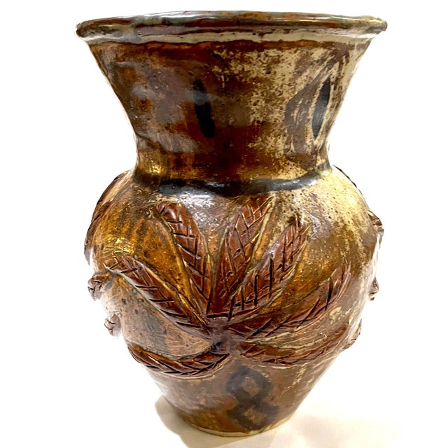 South African KwaZulu-Natal - 1970's Rorke's Drift Pottery Vase by Mirriam Rhumalo For Sale - Image 10 of 16