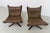 Olive Green Falcon Chairs by Sigurd Resell for Vatne Møbler, Norway, 1970s, Set of 2 For Sale - Image 12 of 18