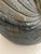 Large Ceramic Grey Nautilus Shell Sculpture For Sale - Image 9 of 12