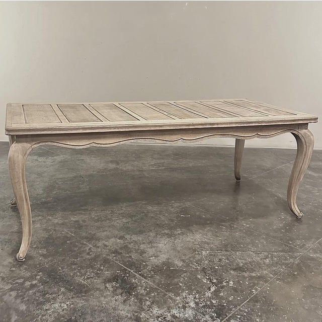 Antique Country French Stripped Fruitwood Dining Table For Sale In Baton Rouge - Image 6 of 14