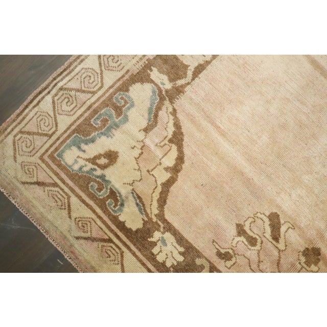 Vintage Zabihi Collection Turkish Gallery Size Rug For Sale - Image 4 of 11