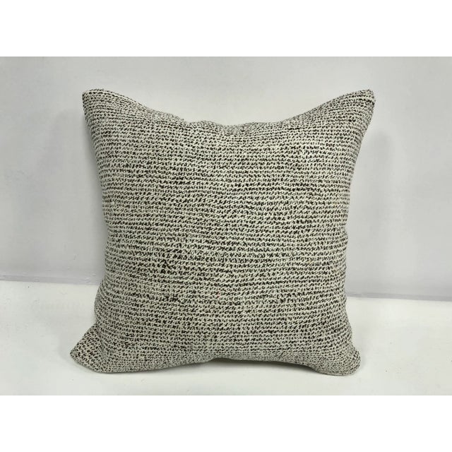 Turkish Tribal Handmade Vintage Kilim Pillow Cover For Sale In Phoenix - Image 6 of 6