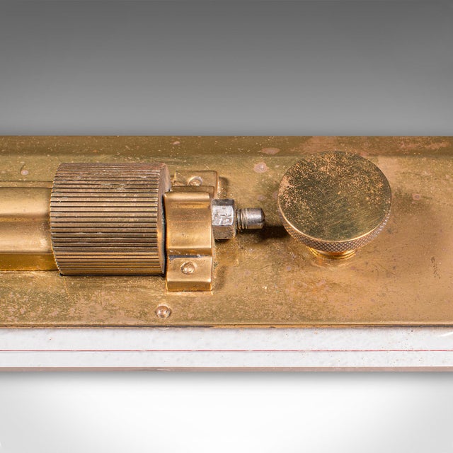 Antique Rolling Ruler, English Cartographer’s Instrument, Architect, Edwardian For Sale - Image 6 of 11