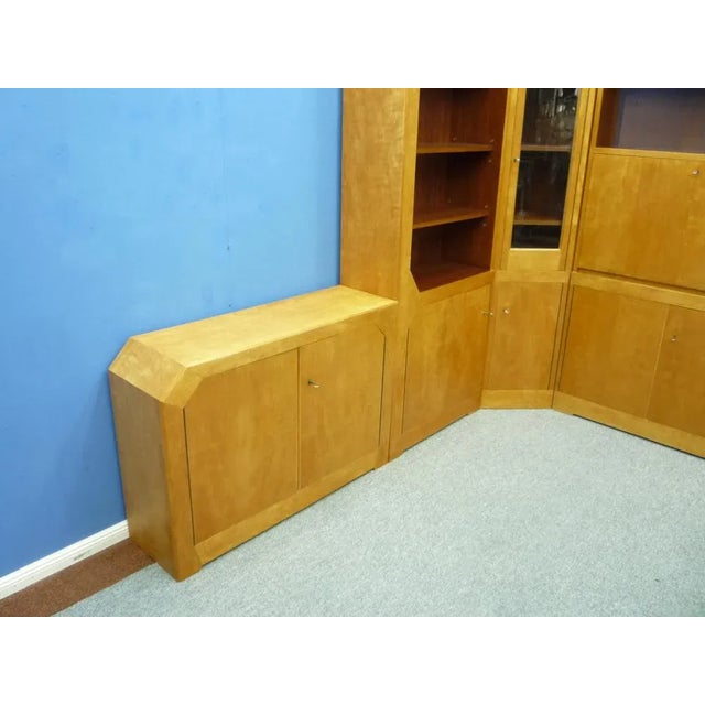 1940s Anthroposophical Furnique Installation by Felix Kayser for Schiller Möbel Stuttgart Bad-Cannstatt, 1940s, Set of 5 For Sale - Image 5 of 13