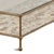 2020s Caspian Marble & Brass Tiered Coffee Table For Sale - Image 5 of 5