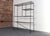 Versatile, modernist shelving unit designed by MOMA Good Design winner, Freda Diamond, for Baumritter, (ca. 1954, USA)....