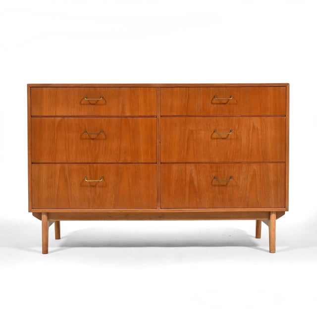 Falster Møbelfabrik Torben Strandgaard Danish Teak Dressers (Pair) For Sale - Image 4 of 8