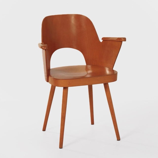 Vintage Armchair 1515 by Oswald Haerdtl for Thonet, 1950s For Sale - Image 12 of 12